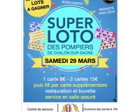 Super Loto des pompiers de Chalon