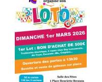 L'Ami 4 de Chasselay organise son Loto !