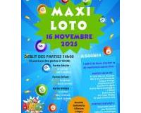 Maxi Loto avec 1600€ de bons d'achats et de nombreux autres lots !!!