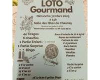 Loto gourmand 50 tirages 