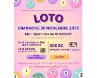 Loto association 1000 pas pour l'école