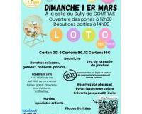 Loto des &eacute;coles 1er mars Salle du Sully