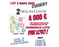 2 mégas lotos les 1 et 2 mars 