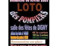 Loto annuel des Sapeurs Pompiers de Dingy