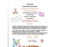 Grand loto annuel de l'Association  "la Grappe d'Or"