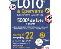 Loto de l'association Copains des ecoles
