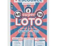 Super loto de l amicale foot d'Escource 20h30