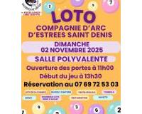 Loto compagnie d'arc d'Estrées Saint Denis 