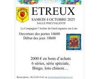Loto de la compagnie l'archer du Gard 