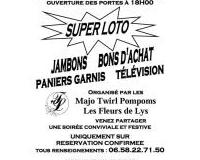 Super loto des Majo-Twirl Pompoms Les Fleurs de Lys