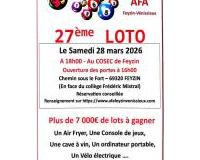27EME LOTO DE L'AFA