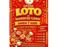 Loto de la section badminton du club municipal de Floirac