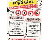 LOTO DE L'ECOLE, organis&eacute; par l'APE