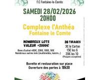 8&egrave;me Super Loto du FC Fontaine le Comte