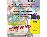 Loto APE 2500 € de lots