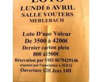 SUPER LOTO du LUNDI de P&acirc;ques