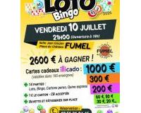 LOTO BINGO Sp&eacute;cial f&ecirc;te du 14 juillet