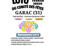 Super loto du comité des fêtes 