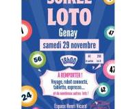 Loto Sou des écoles de Genay +7000 € de lots