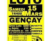 Loto du JCG Gençay