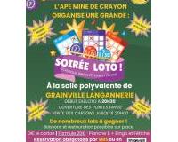 LOTO APE MINE DE CRAYON