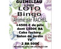 Loto Bingo animé par Rachel +4500€