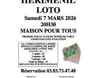Loto Tennis de Table H&eacute;rim&eacute;nil