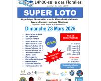 Super loto de l'association des orphelins de Sapeurs-Pompiers