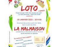 Loto de l'APE Lor, La Malmaison et Amifontaine 