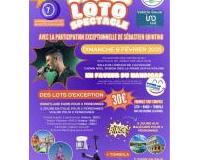 Super loto spectacle chanteur 