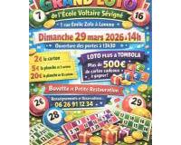 Grand LOTO de l'&eacute;cole Voltaire-S&eacute;vign&eacute;