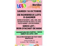 LOTO MARTILLAC LOISIRS