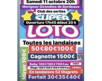 SUPER LOTO début 20h forfait 20e 4 grosses cagnottes