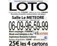 Loto association charlotte sur réservation