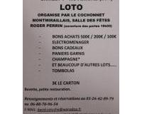 Loto cochonnet Montmiraillais