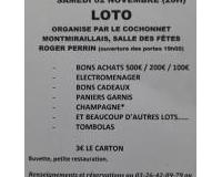 Loto cochonnet Montmiraillais