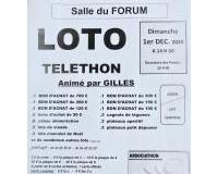 LOTO au profit du Téléthon