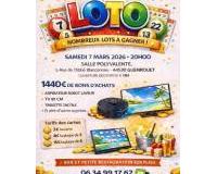 Loto amicale des sapeurs pompiers de Guenrouet