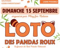 Loto des pandas roux