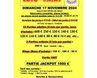 Super loto des Légendes du R.S.Patay (ancien footeux)