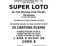 Super Loto du Full Boxing Club Pérols