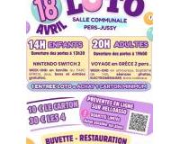 Grand Loto de l'APE des &eacute;coles de Pers-Jussy