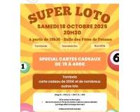 Super loto cartes cadeaux 400€