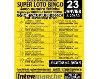 SUPER LOTO BINGO avec num&eacute;ro f&eacute;tiche