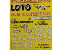 Loto avec Dom animation au profit de l'association C.L.O.E.