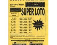 Super Loto de l'association Roc-Loisirs