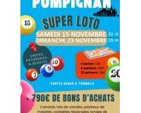 Loto du comité des fêtes de Pompignan