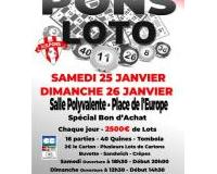 Week end Loto avec l'Us Pons