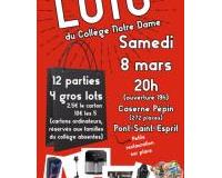 Loto du collège Notre Dame 