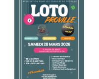 Loto pour les écoliers de Proville